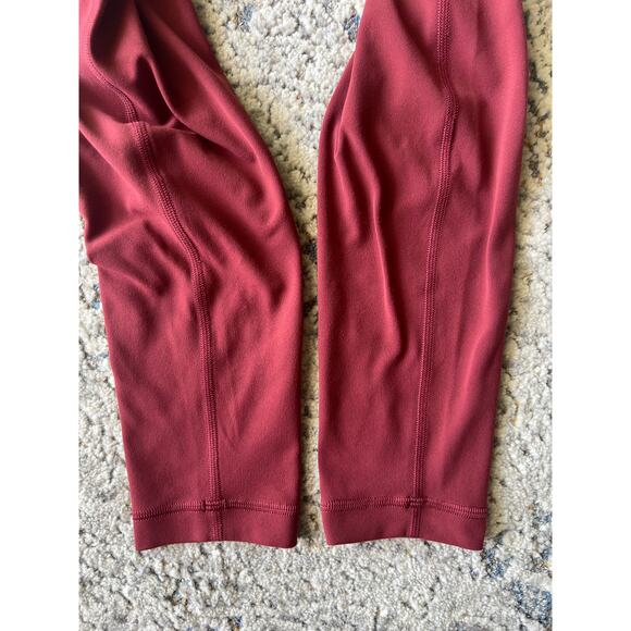 Lululemon Align High-Rise Pant 28" -Nulu- Color Mulled Wine- Size 4 - Picture 9 of 12